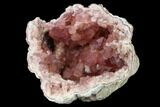 Beautiful, Pink Amethyst Geode Half - Argentina #170174-2